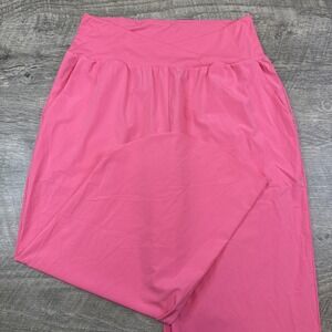 Halara Breezeful crossover pants women's large pink lagenlook resort quick dry